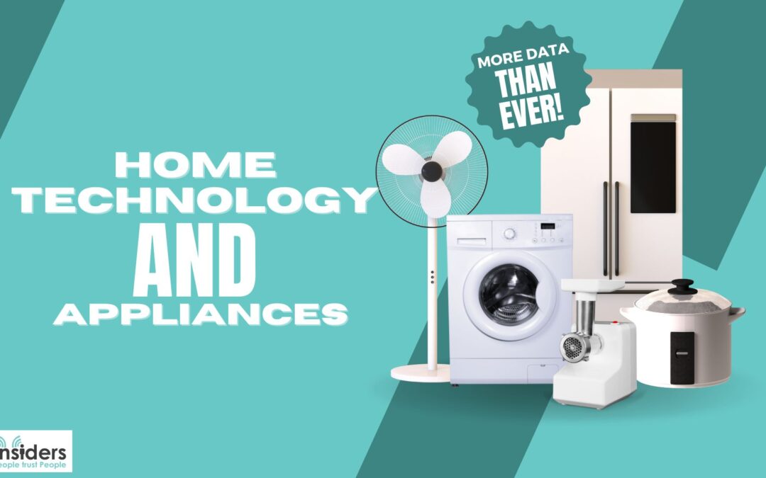 Home Technology and Appliances (More Data Than Ever)